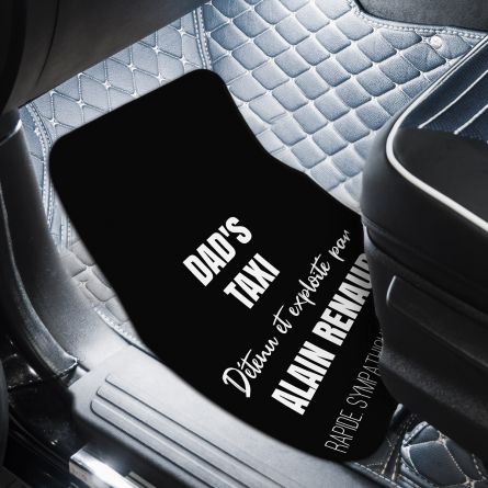 Tapis de voiture avec 5 lignes