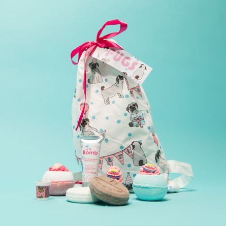 Sac cadeaux Carlin avec ses Bombes de bain