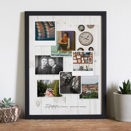Poster Photo Personnalisable - Look Vintage