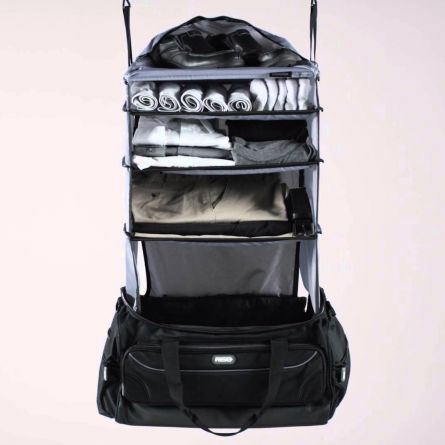 Sac de voyage weekend avec penderie intégrée