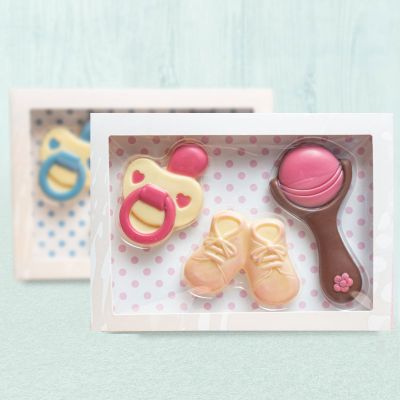 Coffret Bébé en Chocolat Coffret Bébé en Chocolat