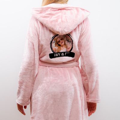 Peignoir personnalisable avec photo et texte Peignoir personnalisable avec photo et texte