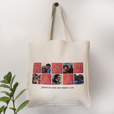 Sac Personnalisable Mama avec Photos Sac Personnalisable Mama avec Photos