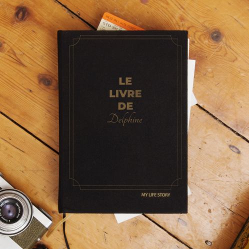Journal de bord My Life Story avec texte