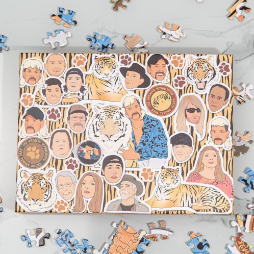 Puzzle Au Royaume des Fauves 500 pièces